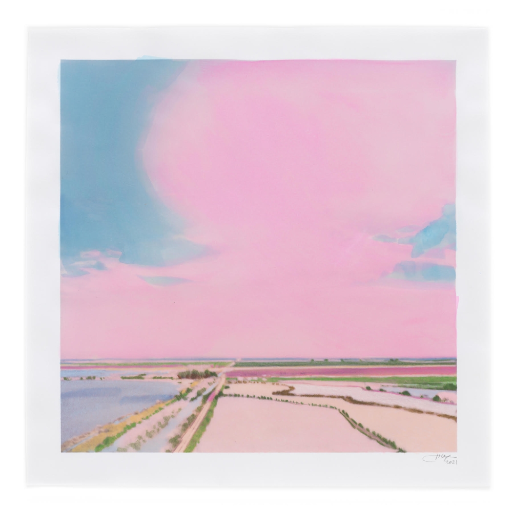 ISCA GREENFIELD-SANDERS

Salt Flats, 2021

mixed media watercolor with color pencil

14h x 14w in

Framed: 17h x 17w in

&amp;nbsp;