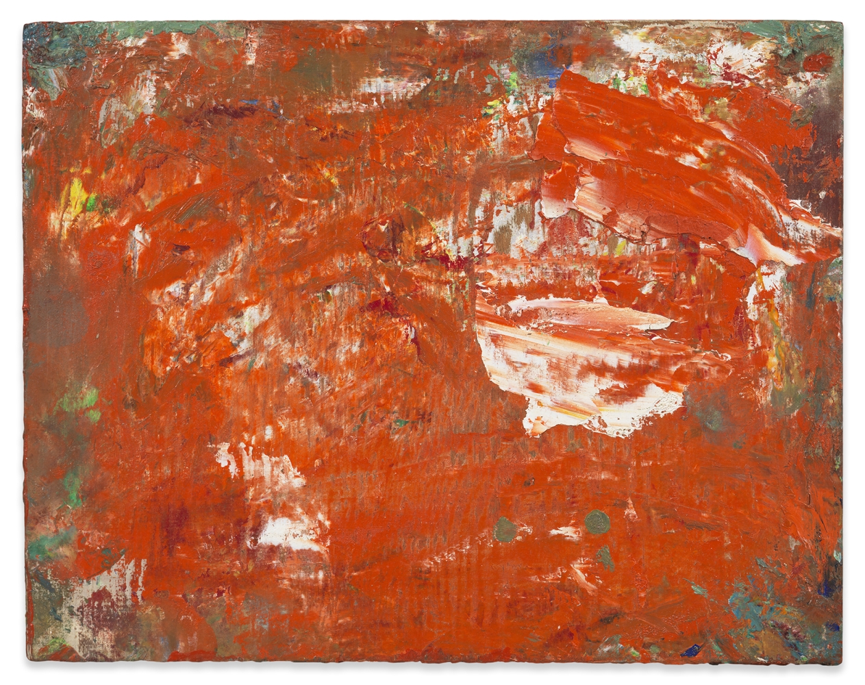 Hans Hofmann

Shimmering Red, 1952

Oil on board

7 1/2h x 9 3/4w in

HH044