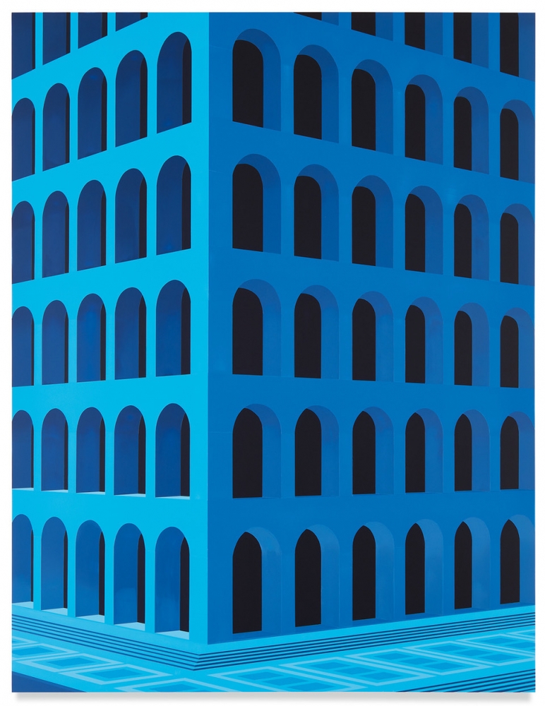 Daniel Rich

City Square at 4am (Palazzo della Civilta Italiana, Large Version), 2020

Acrylic on dibond

61 1/2h x 47 1/4w in

&amp;nbsp;