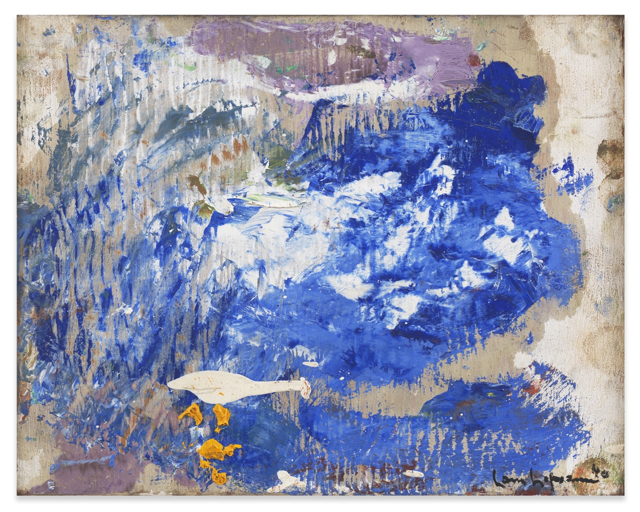 Hans Hofmann

Submerged, 1940

Oil on panel

7 3/4h x 9 3/4w in

HH040