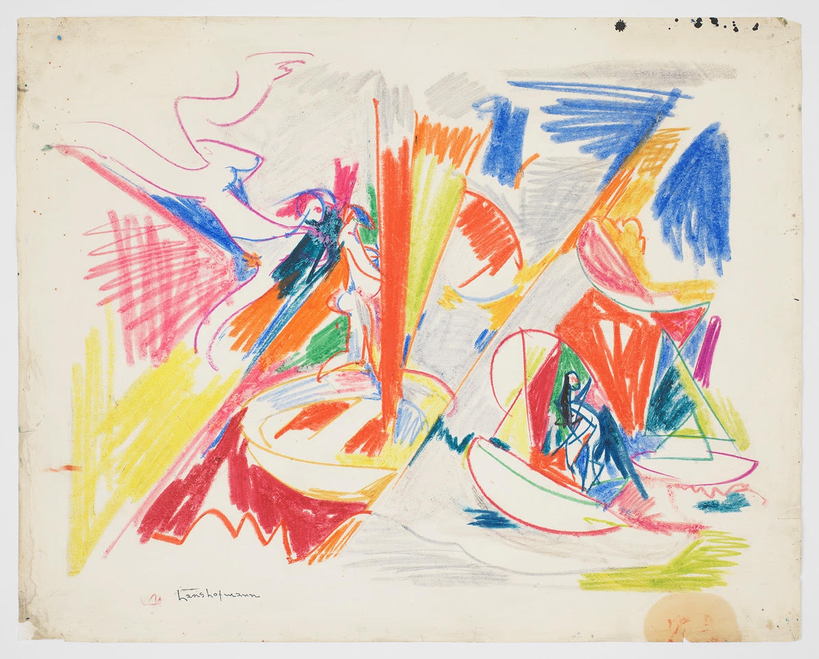 Hans Hofmann

Untitled, 1945

crayon on paper

22 1/2h x 28 1/2w in