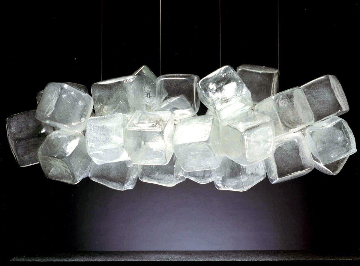 Joseph McDonnell

Cool, 1998

Glass and stainless steel

40h x 120w x 40d in

&amp;nbsp;