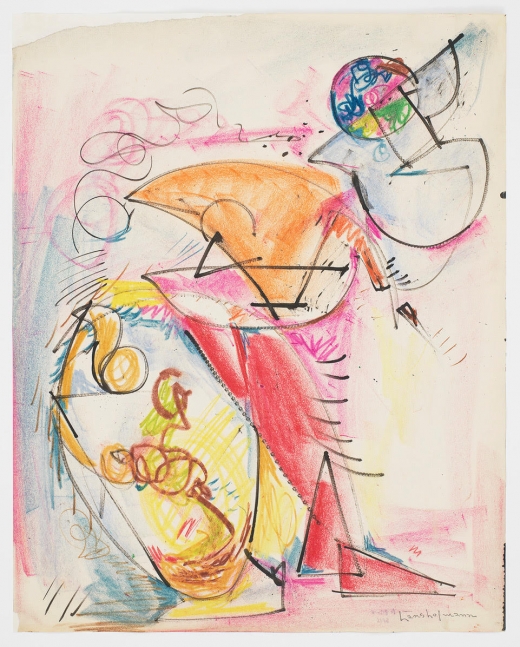Hans Hofmann

Untitled, 1954

Crayon and ink on paper

24h x 19w in