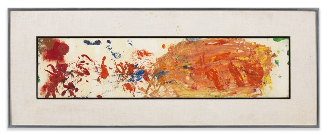 Hans Hofmann

Untitled, 1960-1965 (c)

Oil on panel

5 3/4h x 23 3/4w in

HH059