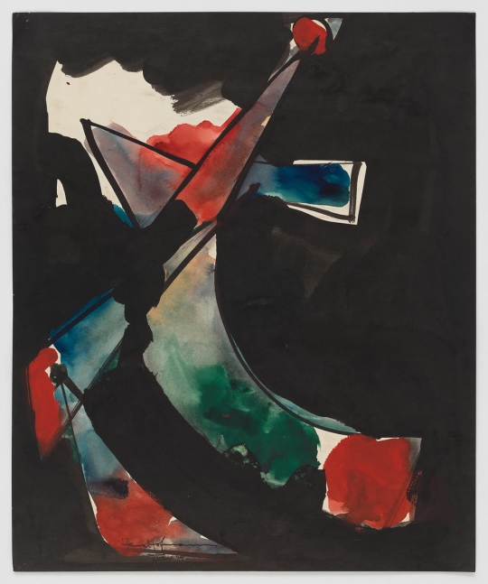 Hans Hofmann

Untitled, 1944

Ink and Gouache on paper

17h x 14w in