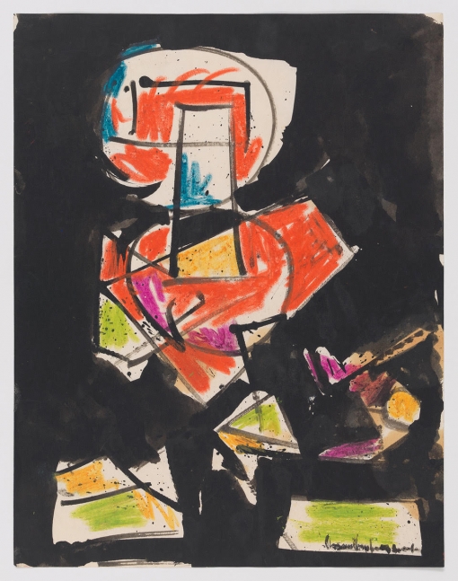 Hans Hofmann

Untitled, 1950

Crayon and ink on paper

11h x 8 1/2w in